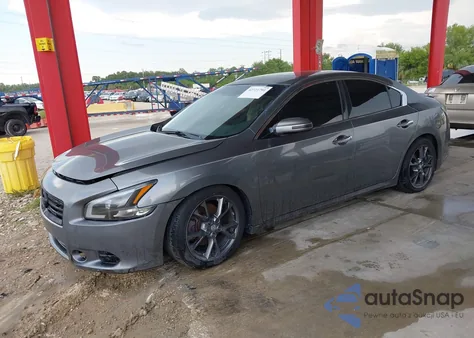 2014 Nissan Maxima S/Sv from USA, damaged, VIN 1N4AA5APXEC462328